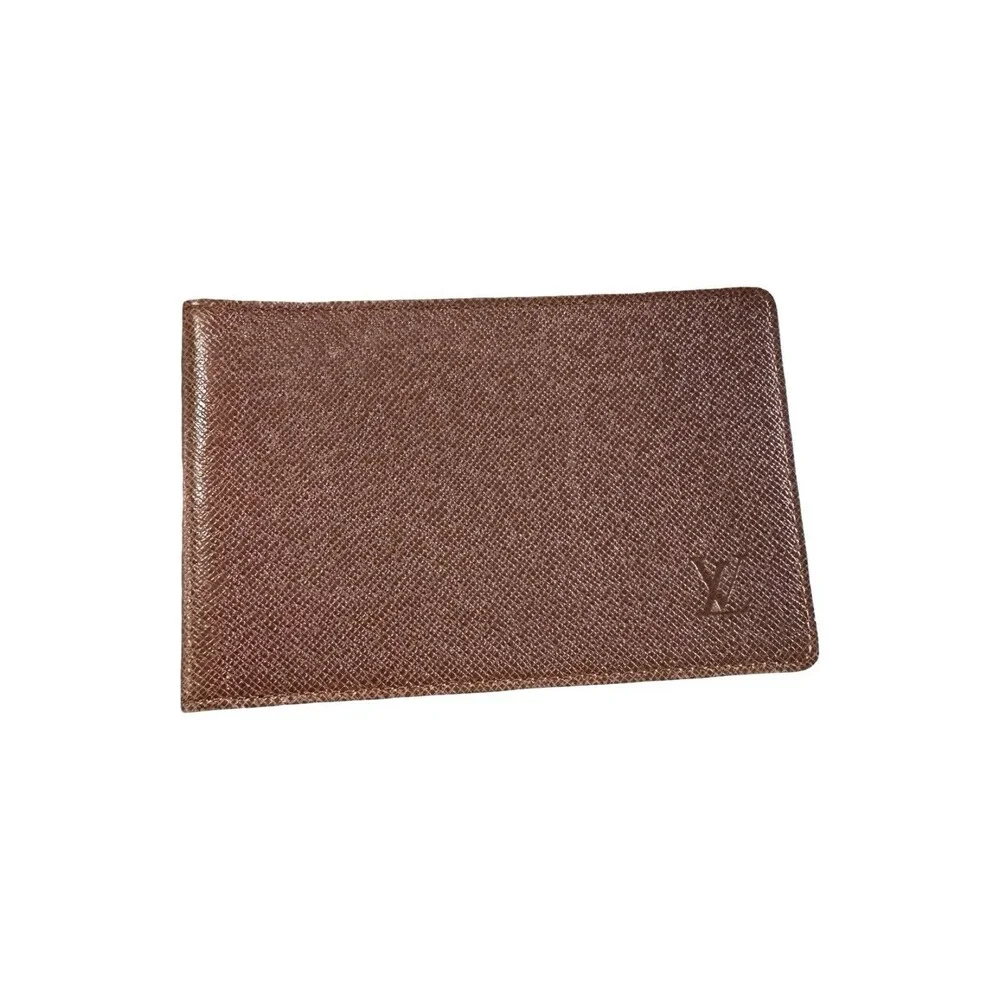 NEW 🔥 Louis Vuitton Brown ID Holder Card Wallet Insert Never used